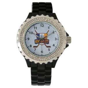 Montre Ville de New York Drapeau Logo Wrist Watch