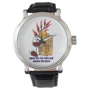 Montre Vin et littérature