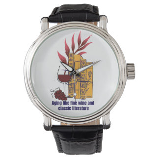 Montre Vin et littérature