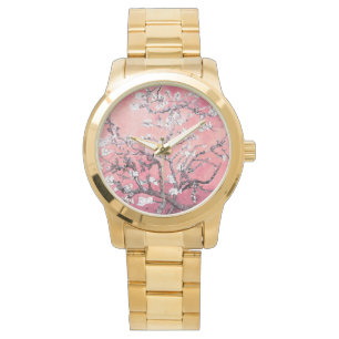 Montre Vincent Van Gogh Almond Blossoms Peach Watch