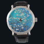 Montre Vincent Van Gogh Branches d'amandier en fleurs Mon<br><div class="desc">Cadeaux Fleurs d'Amandier Turquoise pour Mariage,  Baby Shower ou Fête Printanière :</div>