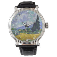Vincent Van Gogh - Champ de blé avec cyprès