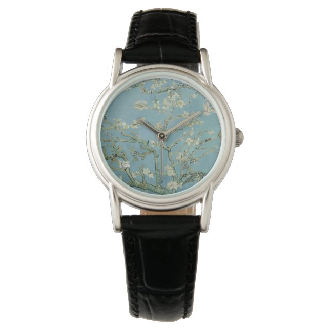 Montre VINCENT VAN GOGH - fleur d'amandes 1980 (devant)