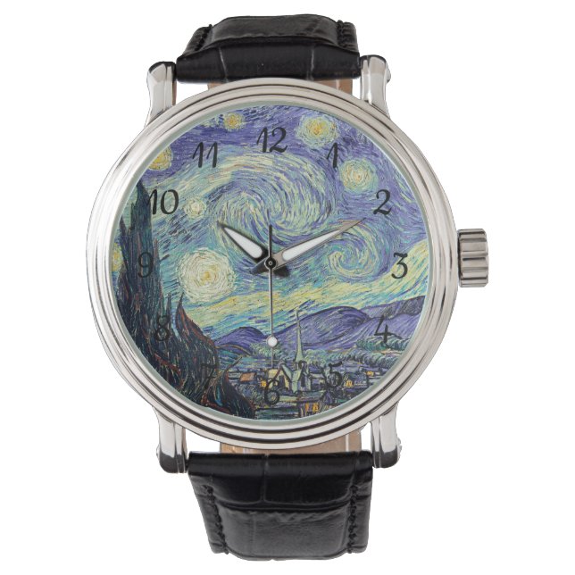 Montre Vincent Van Gogh/ La Nuit étoilée (devant)