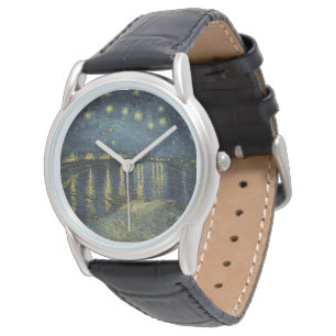 Montre Vincent van Gogh Nuit étoilée sur le Rhône