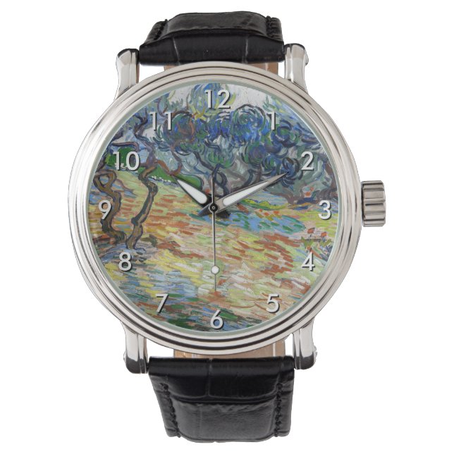Montre Vincent van Gogh - Oliviers : Ciel bleu vif (devant)