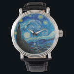 Montre Vincent van Gogh, Starry Night<br><div class="desc">Starry Night,  célèbre peinture de Vincent van Gogh</div>