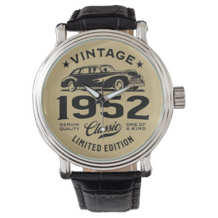 Montre Vintage 1952 Classique 70 ans 70ème Fête des pères
