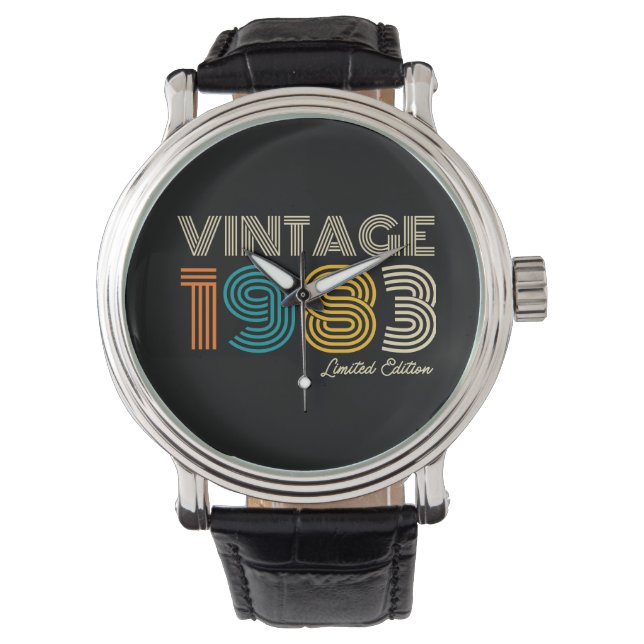 Montre Vintage 1983 Limited Edition 40e anniversaire (devant)