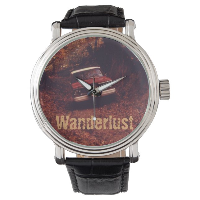 Montre Vintage Americana Wanderlust (devant)