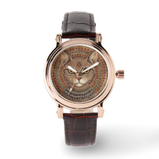 Montre Vintage, Antique Cat, Ancient Greece Style