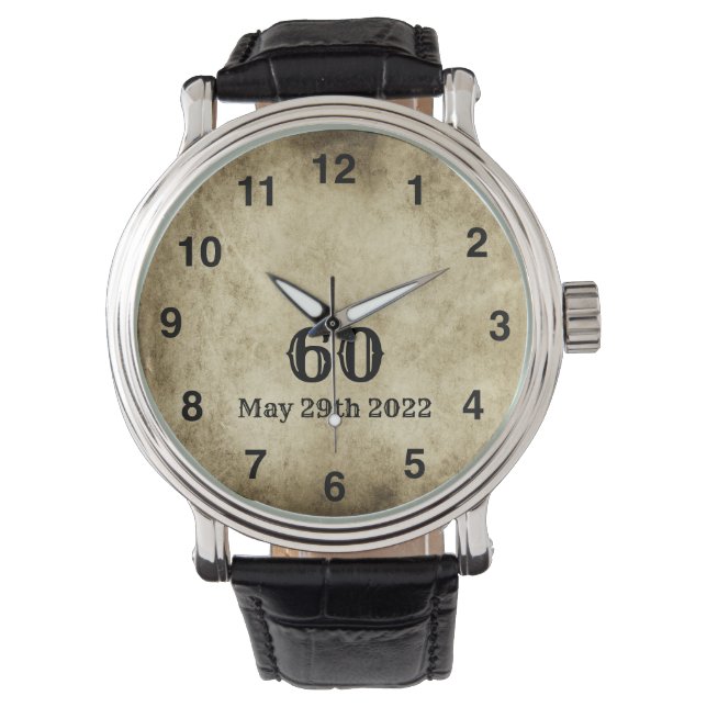 Montre Vintage Big 60th Birthday Watch (devant)
