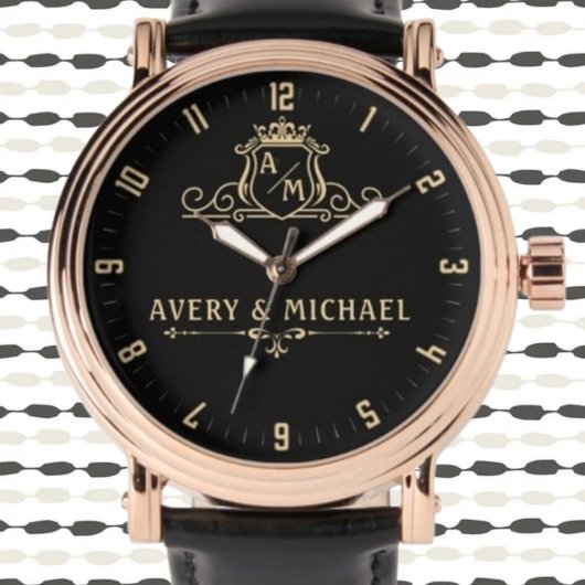 Montre Vintage  Custom Monogram
