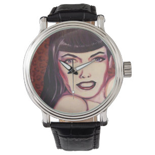 Montre vintage de style de Bettie Page