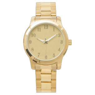 Montre Vintage floral baroque torse