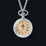 Montre Vintage look personnalisé ruche numérique romaine<br><div class="desc">Design moderne d'horloge à look Vintage avec une ruche à écheveler et des chiffres romains. Personnalisez avec votre nom. Idéal pour les apiculteurs ou ceux qui aiment les abeilles au miel.</div>
