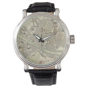 Montre Vintage Map of Florence Italy