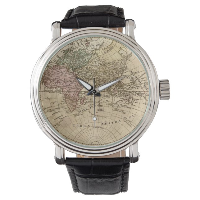 Montre Vintage Mappa Mundi (devant)