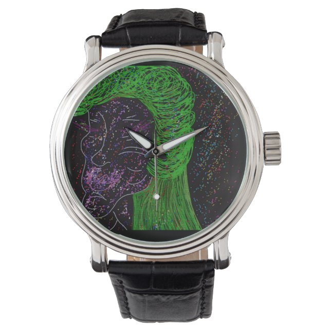 Montre Vintage Mère des Galaxies (devant)
