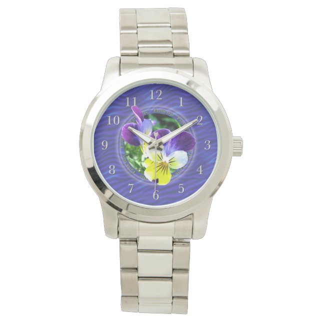 Montre Viola Fleurs sauvages (devant)