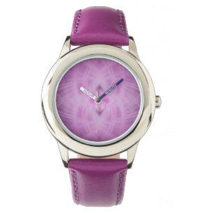 Montre VIOLET - Art fractal -