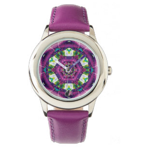 Montre Violette Kaleidoscope