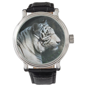 Montre Visage blanc de tigre