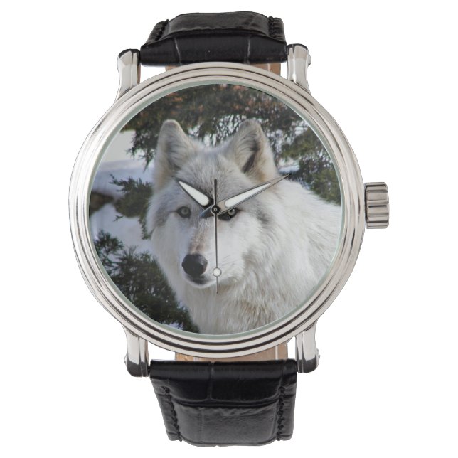 Montre Visage de loup (devant)