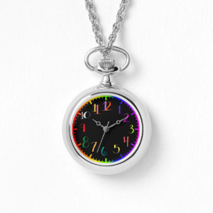 Montre Visage de style psychédélique amusant