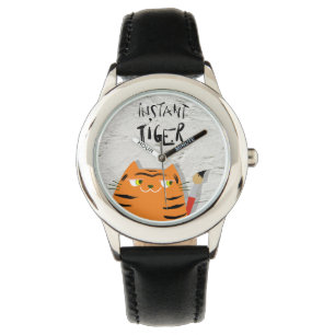 Montre Visage drôle de tigre   Cat Watch pour les enfants