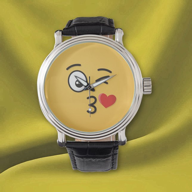 Montre Visage lançant un baiser (Créateur téléchargé)