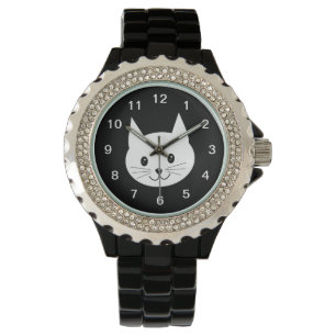 Montre Visage mignon de chat