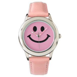 Montre Visage rose