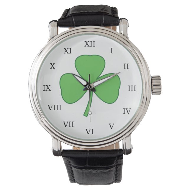 Montre Visionneuse Shamrock brillante (devant)