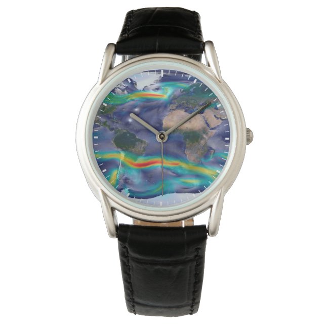 Montre Visualisation Des Vents Mondiaux. (devant)