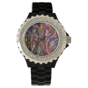 Montre VIVIEN ET MERLIN Imaginaire rose violet