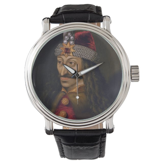 Montre Vlad tepes Vaccin Voivode portrait Dracula histor (devant)