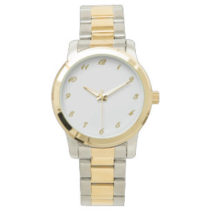 Montre Voir les chiffres d'or du Modèle Face