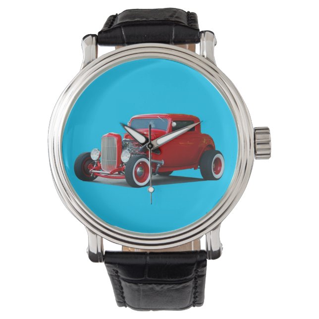 Montre Voiture à canon à chaud customisée (devant)