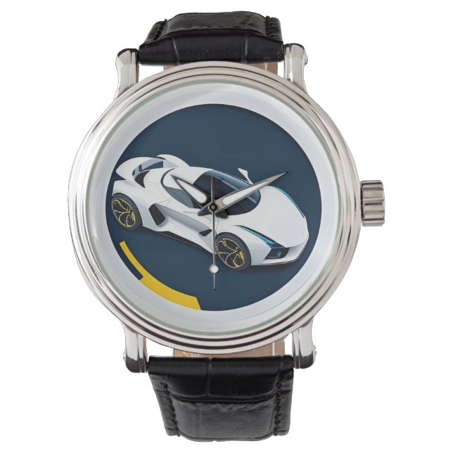 Montre Voiture de course au design dynamique (devant)