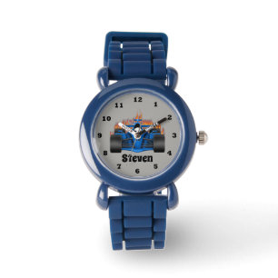 Montre Voiture de course de sports de garçons