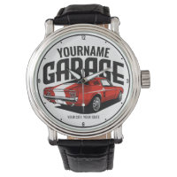 Voiture Muscle Personnalisée 1967 Garage Fastback