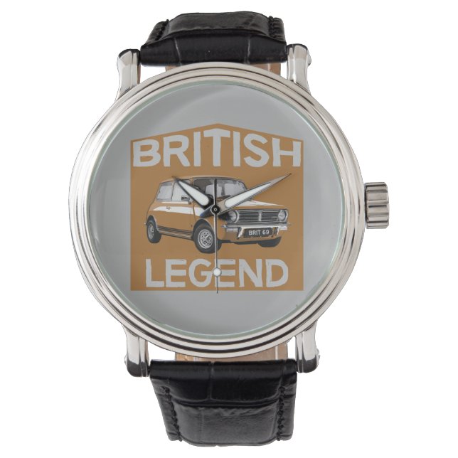 Montre Voitures britanniques classiques | Tête de pétrole (devant)