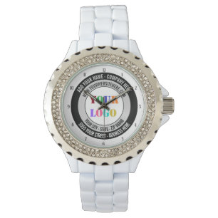 Montre Votre logo Nom Adresse Site Web Promotionnel Regar