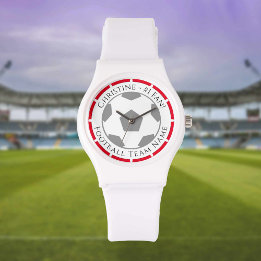 Montre Votre nom plus Football Team Nom Veille