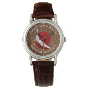 Montre Votre propriétaire de club de bowling de nom de