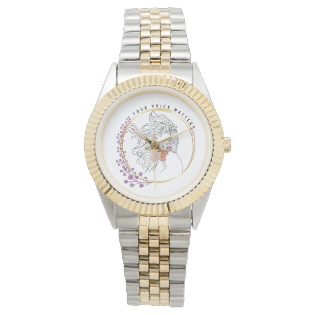 Montre Votre voix compte (devant)