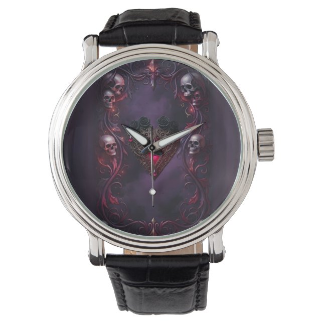 Montre Vows Beyond the Veil – Gothic Wedding Art  (devant)