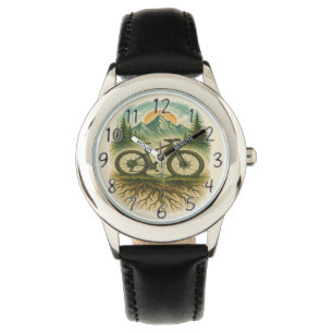 Montre VTT Art pour les amoureux de la nature et les rand