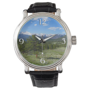 Montre Vue panoramique des montagnes Rocheuses